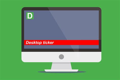 Desktop Ticker software [Battware]